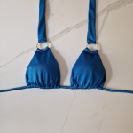 Asia Triangolo Anelli Blu Ottanio